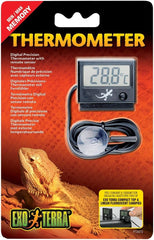 Exo Terra Digital Thermometer with Probe, Celsius and Fahrenheit