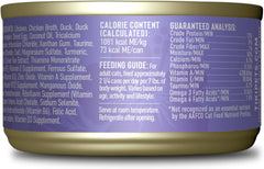 Tiki Cat Silver Comfort Mousse + Shreds, Chicken & Duck and Duck Liver, Immune System Support Formulated for Older Cats Aged 11+, Senior Wet Cat Food