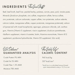 Fromm Beef & Barley Pate Dog Food - Premium Wet Dog Food - Beef Recipe - Case of 12 Cans