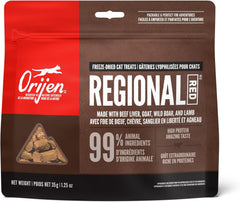 ORIJEN Regional RED Freeze Dried Cat Treats, Grain Free Treats for Cats, WholePrey Ingredients, 1.25oz