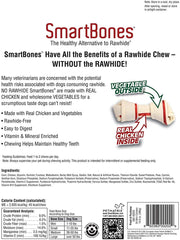 SmartBones Mini Chews With Real Chicken 24 Count