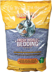 Sun Seed Company SSS18201 3-Pack Fresh World Small Animals Phenol Free Paper Bedding, 975 Cubic Inch, Purple