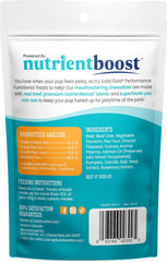 Solid Gold Healthy Dog Treats - Functional Treats for Training + Gut Health - Beef with Salmon Oil Healthy Training Treats for Dogs 5.2-oz