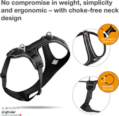 Curli Belka Comfort Harness Black