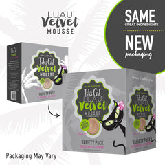 Tiki Cat Velvet Mousse, Protein Blend in Broth Variety Pack, Complete Nutrition for Balanced Diet, Wet Cat Food For All Life Stages