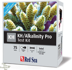 Red Sea Fish Pharm ARE21410 Saltwater KH/Alkalinity Pro Test Kit for Aquarium, 75 Tests