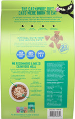 Tiki Cat Born Carnivore Indoor Health, Trout & Menhaden Fish Meal, Grain-Free Baked Kibble to Maximize Nutrients, Dry Cat Food