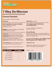 SENTRY PET Care SENTRY Worm X Plus 7 Way DeWormer Large Dogs (6 Count) Package May Vary