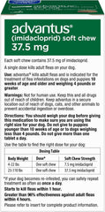 Advantus Dog Advantus Chewable Flea Treatment for Dogs | 7 ct.