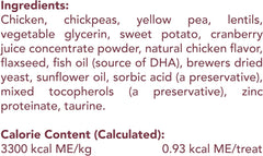 Get Naked Urinary Health Crunchy Treats For Cats, Cranberries, (1 Pouch), 2.5 Oz