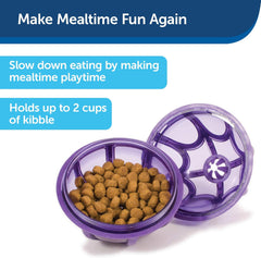 PetSafe Busy Buddy Kibble Nibble - Dog Toy - Treat and Food Dispenser - Slow Feeder
