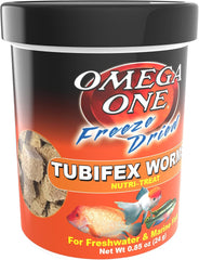 Omega One Freeze Dried Tubifex Worms