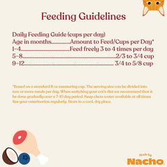 Made by Nacho Kitten Dry Kibble Infused with Bone Broth, Healthy High Protein Cat Food, Cage-Free Chicken and Chicken Liver, 4lb Bag