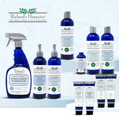 Richard’s Organics Moisturizing Shampoo for Dogs – Pet Shampoo with Oatmeal, Echinacea, Sweet Almond Oil to Soothe/Protect Dry, Itchy, Inflamed Skin