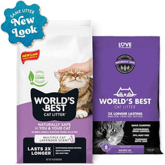 World's Best Cat Litter, Clumping Litter Formula for Multiple Cat