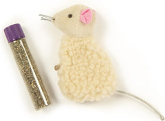 SmartyKat Madcap Mania Refillable Plush Catnip Cat Toy, Includes Catnip Tube