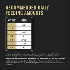 Purina Pro Plan Complete Essentials Beef and Rice Entree Dog Food