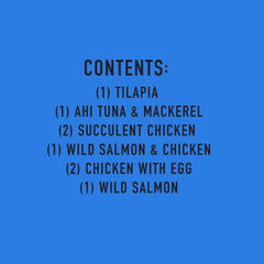 Tiki Cat Luau Variety Pack, Succulent Combinations of Real Shredded Protein in a Rich Flavorful Consumme, Grain-Free Balanced Nutrition Wet Canned Cat Food, For All Life Stages