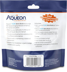 Aqueon PURE Betta Beads, Water Care for Unfiltered Aquariums, Maintains Clear Water and Helps Breakdown Organic Sludge
