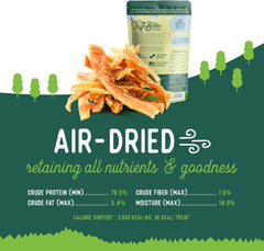 Beg & Barker Chicken Jerky for Dogs - Dog Training Treats - Natural Dog Treats Made in The USA - Grain Free, Diabetic-Friendly, High Protein, Sugar-Free