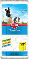 Kaytee Clean & Cozy White Paper Bedding, Made for Small Animals, 24.6 Liters