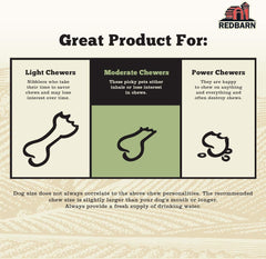 Redbarn Pet Products Half Deer Antler for Dogs