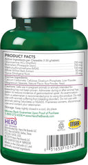 HERO PET Vet's Best Aches and Pains Supplement for Dogs – Vet Formulated Pain Relief and Joint Support for Minor Aches and Discomfort – Natural Dog Hip and Joint Aid – 50 Chewable Tablets