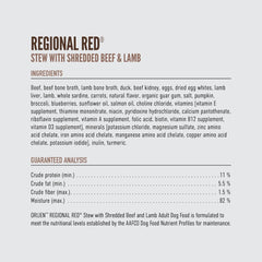 ORIJEN Real Meat Shreds, Grain-Free, Regional Stew, Premium Wet Dog Food