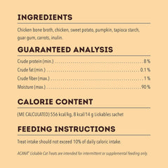 ACANA Lickables Chicken Recipe, 2.5oz, 5 Count