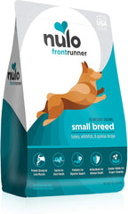 Nulo Frontrunner Small Breed Dog Food with Turkey, Whitefish & Quinoa, 3 lbs - Pet Food with Antioxidants and Probiotics for Digestive and Immune Health - Premium Dry Dog Food for Small Dogs, Blue