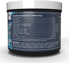 Nulo Functional Omega Dog Supplement, Made with Omega-9 Fatty Acids to Support Dog Skin and Coat Health and Helps Seasonal Allergies, 90 Soft Chews