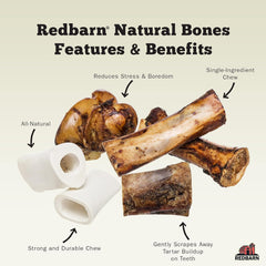 Redbarn Meaty Bones, All-Natural Single-Ingredient Chews, Great for Aggressive/Power Chewers 1 each