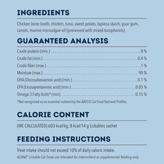 ACANA Lickables Chicken & Tuna Recipe, 2.5oz, 5 Count