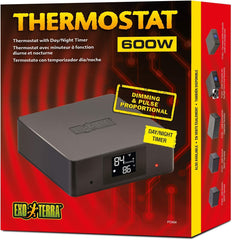 Exo Terra Thermostat with Day and Night Timer for Reptile Terrariums