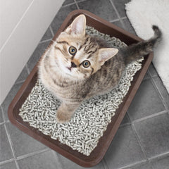 Breeder Celect® | 99% Recycled Paper Cat Litter Pellets | Highly Absorbent | Odor Control | Controls Odors Naturally | Natural and Nontoxic | Low Dust and Easy to Clean |