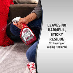 Nature's Miracle Advanced Platinum Stain and Odor Remover and Virus Disinfectant, 32 Ounces, Disinfects and Cleans