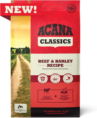 ACANA Classics Beef & Barley Recipe