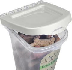 Van Ness Pets Airtight Dog Treat Container And Cat Food Storage, 2 Pound Capacity