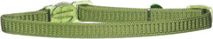 Safe Cat Adjustable Breakaway Collar with Bells, Palm Green