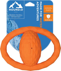 Playology Hound2O Outdoor Dog Toys | Interactive Squeaky Ball - Tug of War Dog Toy | Bright Chew Toy Floats for Water Adventures