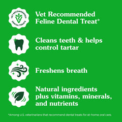 FELINE GREENIES Natural Dental Care Cat Treats 275-11 oz