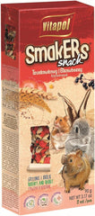 A&E Cage 644123 Vitapol Smakers Small Animal Treat Stick - Strawberry