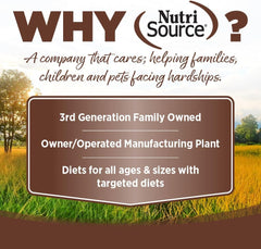 NutriSource Choice Dry Dog Food, Large Breed Beef Meal & Barley Recipe, 40 lb.