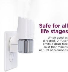 Comfort Zone Pack Cat Calming Diffuser Refills; Pheromones Help Cat Anxiety