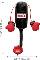 KONG Connects Punching Bag with Boxing Gloves Filled with Catnip