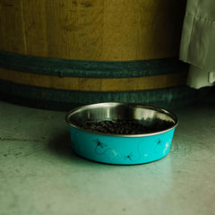 Loving Pets Bella Dog Bowls- Stainless Steel Dog & Cat Bowls - Spill Proof Dog Food Bowl, Cat Bowl, Puppy Essentials & Pet Supplies Great for Home & Travel