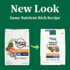 Nutro Natural Choice Adult Large Breed Dry Dog Food, Chicken and Brown Rice Recipe, 13 lbs.