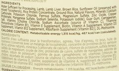 Nutro 50411571 Savory Lamb & Rice Recipe Can Dog Food, 12.5 Oz