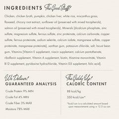 Fromm Diner Classics Paula's Chicken & Pumpkin Pate Dog Food - Premium Wet Dog Food - Chicken Recipe - Case of 12 Cans