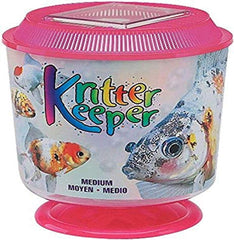 Lee's Kritter Keeper, Medium Round w/Lid and Pedestal, Assorted